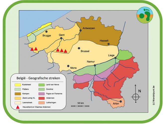 Geografische streken België