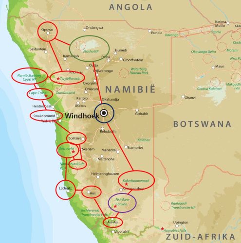 Rondrit Namibië